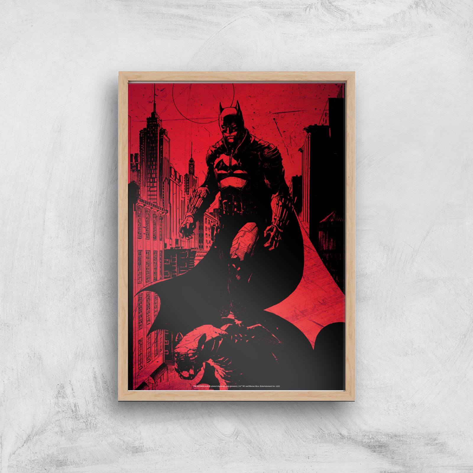 

DC Batman Comic Book Giclee Art Print - A2 - Wooden Frame