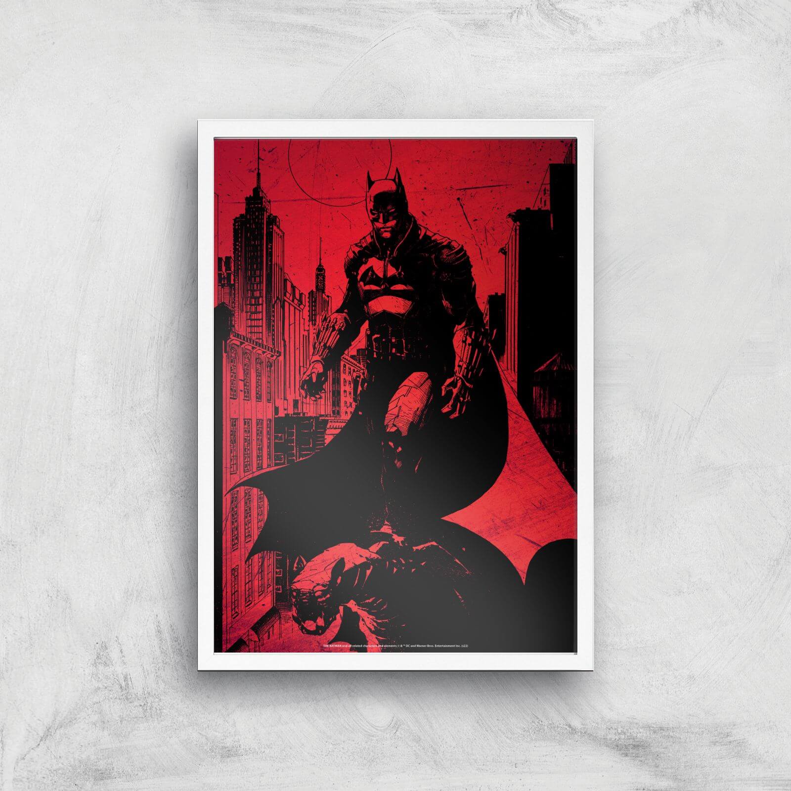 

DC Batman Comic Book Giclee Art Print - A2 - White Frame