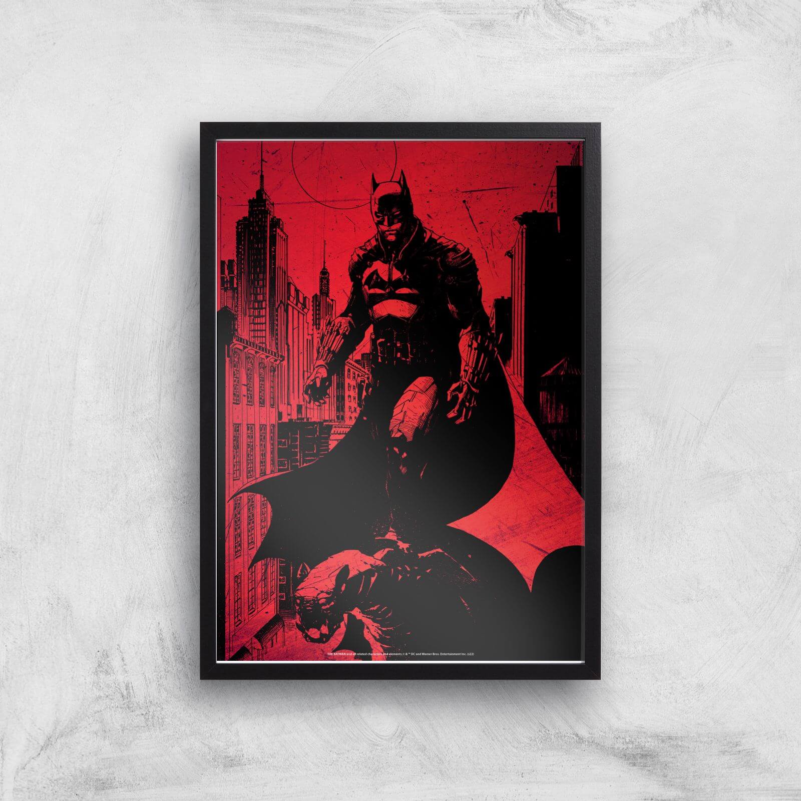 

DC Batman Comic Book Giclee Art Print - A2 - Black Frame