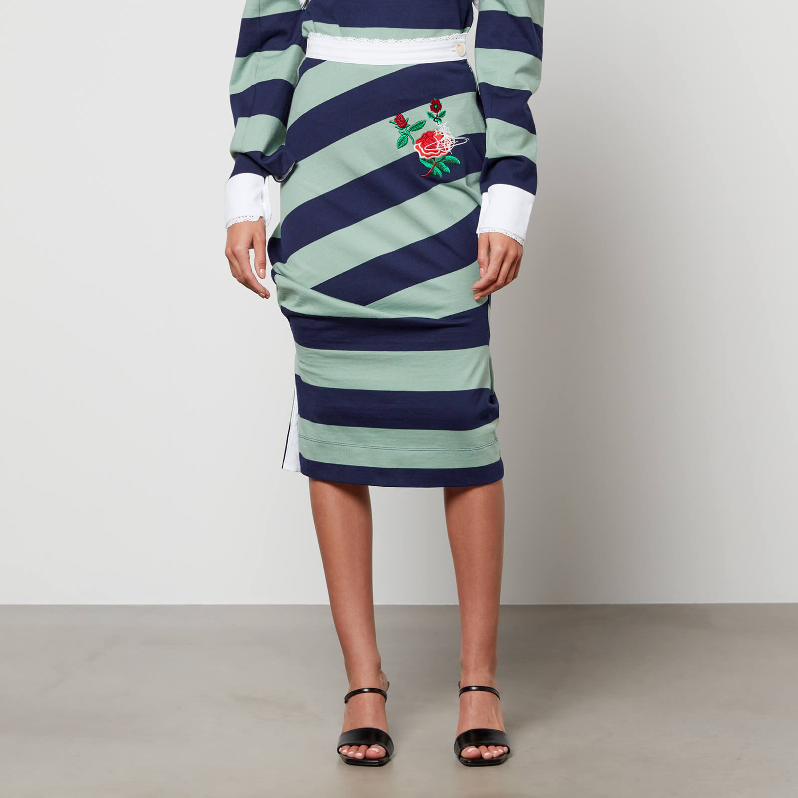 Vivienne Westwood Women's Anathema Skirt - Green/Navy - S