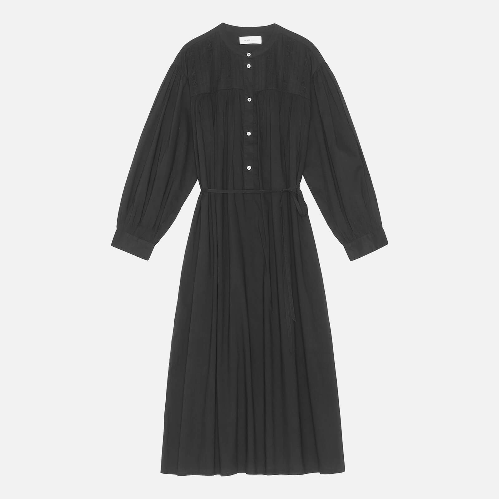 skall studio women's cosmos shirtdress - black - eu 36/uk 8