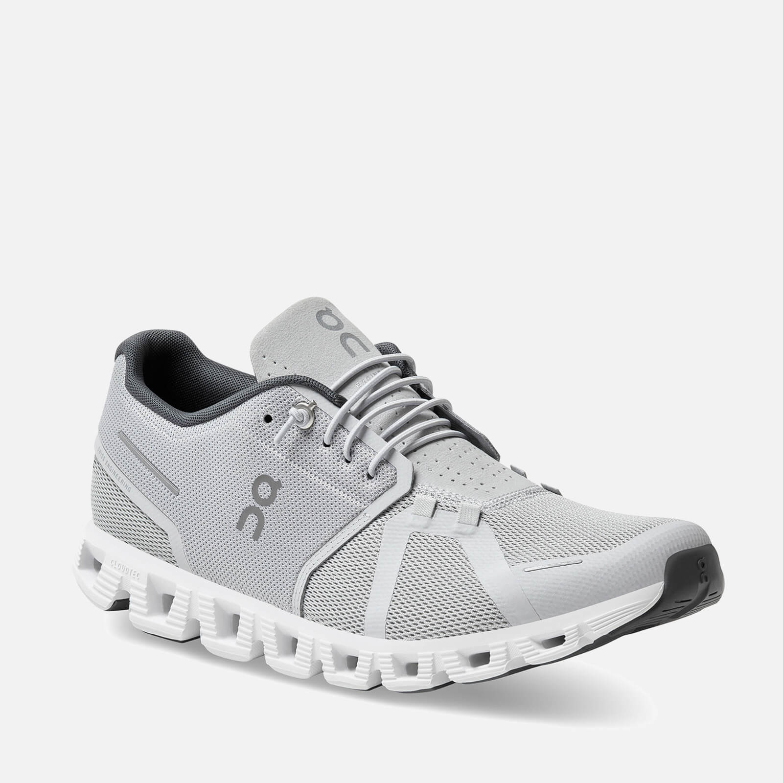 On Men's Cloud 5 Running Trainers - Glacier/White - Uk 7 - Image 1