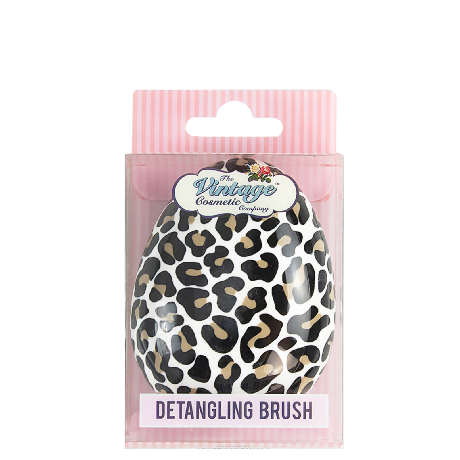 

The Vintage Cosmetic Company Detangling Brush Leopard Print