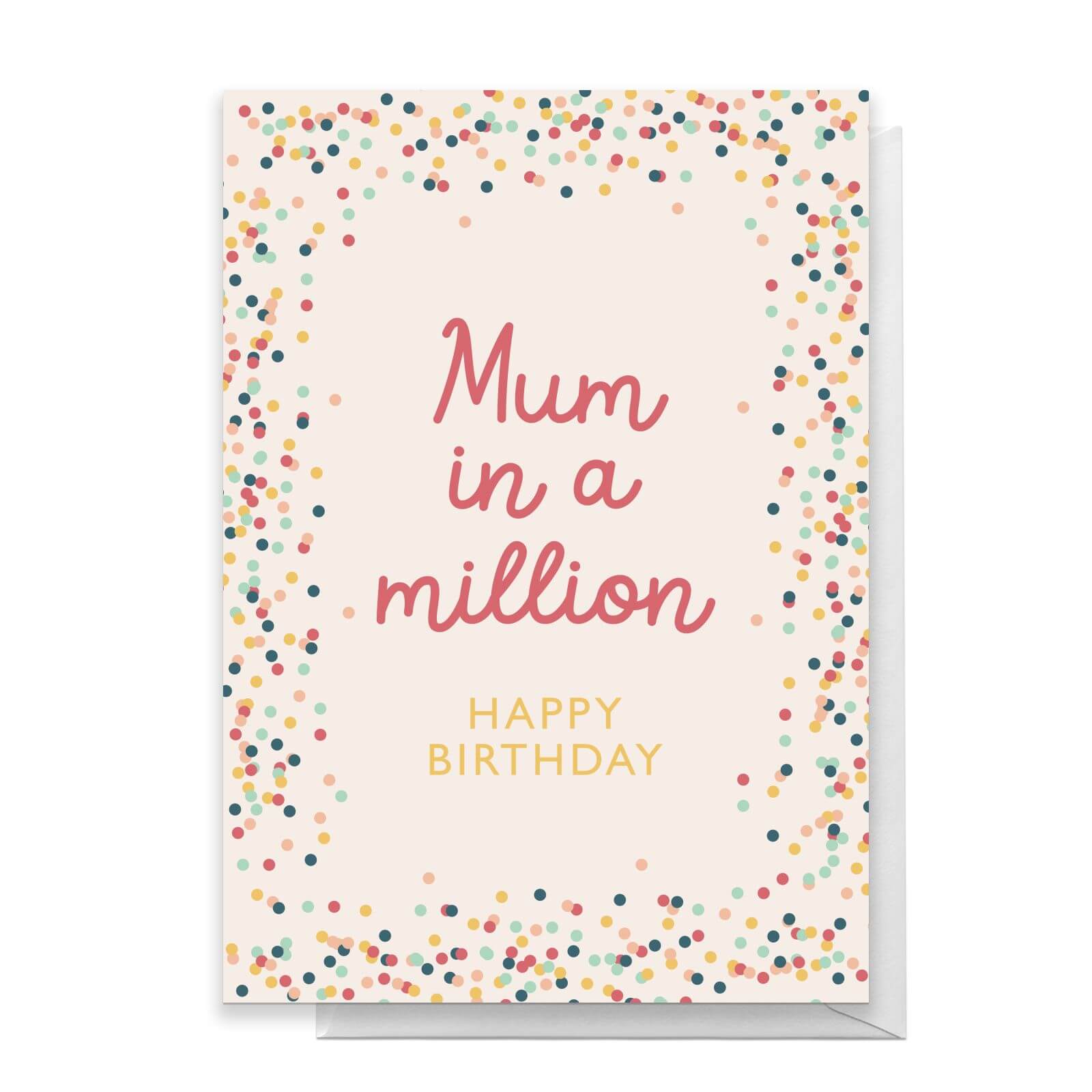 Mum In A Million Happy Birthday Greetings Card - Standard Card