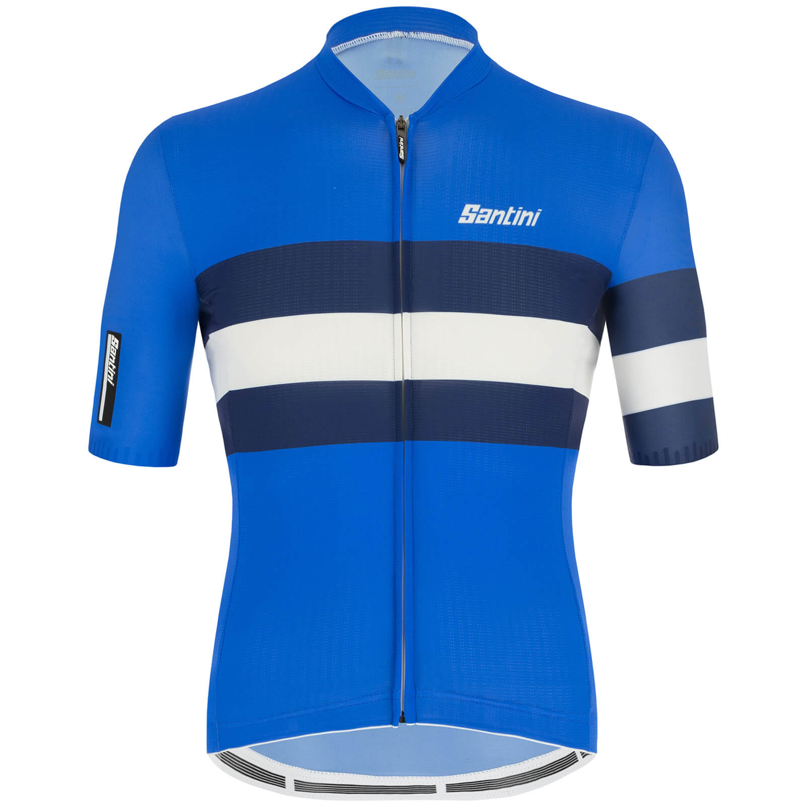 Santini Eco Sleek Bengal Jersey - S - Royal blue