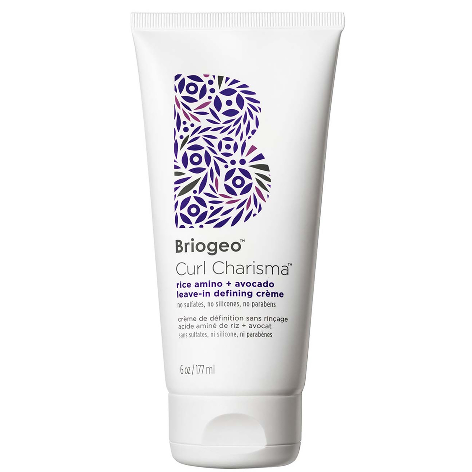 

Briogeo Curl Charisma Rice Amino and Avocado Leave–In Defining Crème 177ml