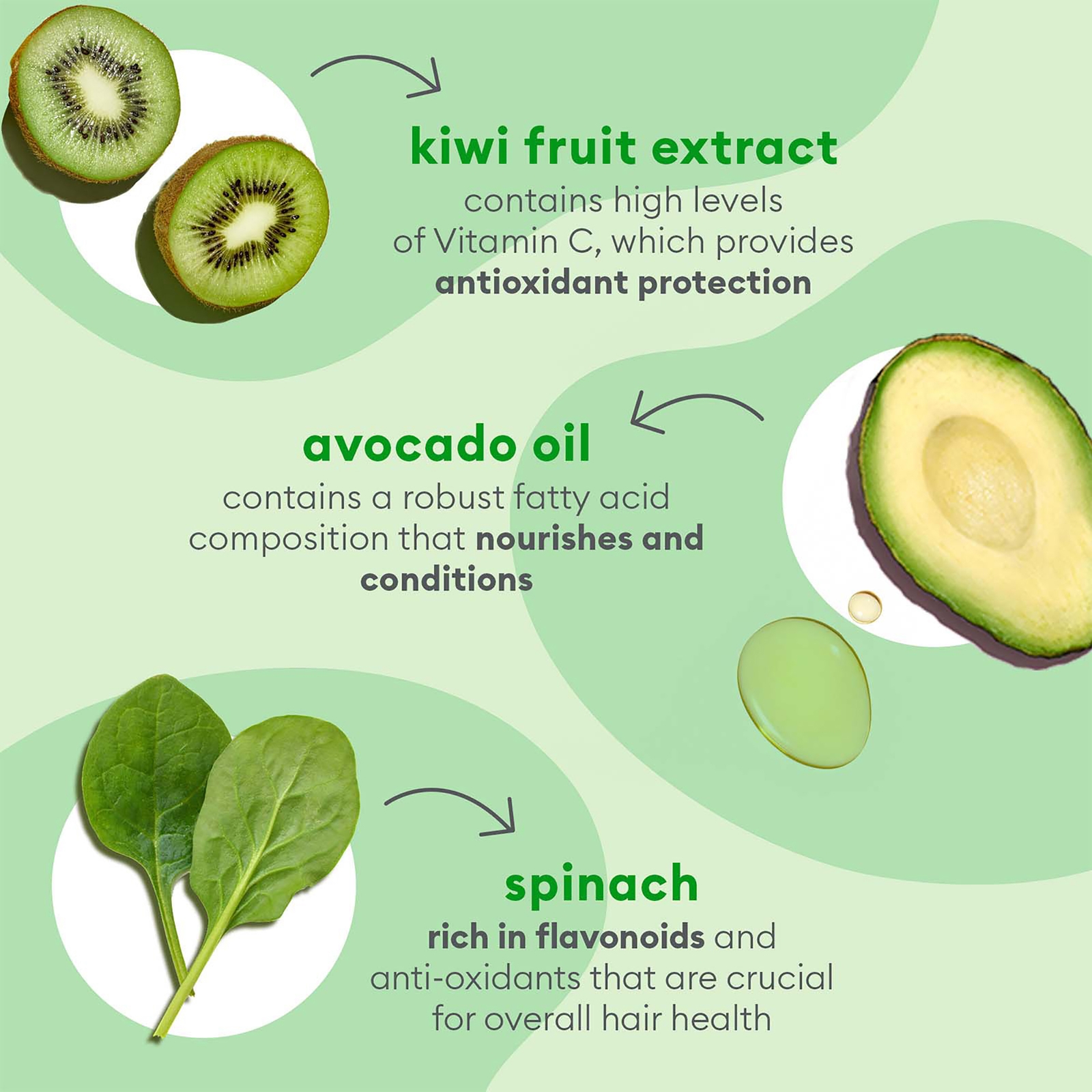 Thumbnail - Briogeo Superfoods Avocado and Kiwi Mega Moisture Superfoods Hair Mask 240ml