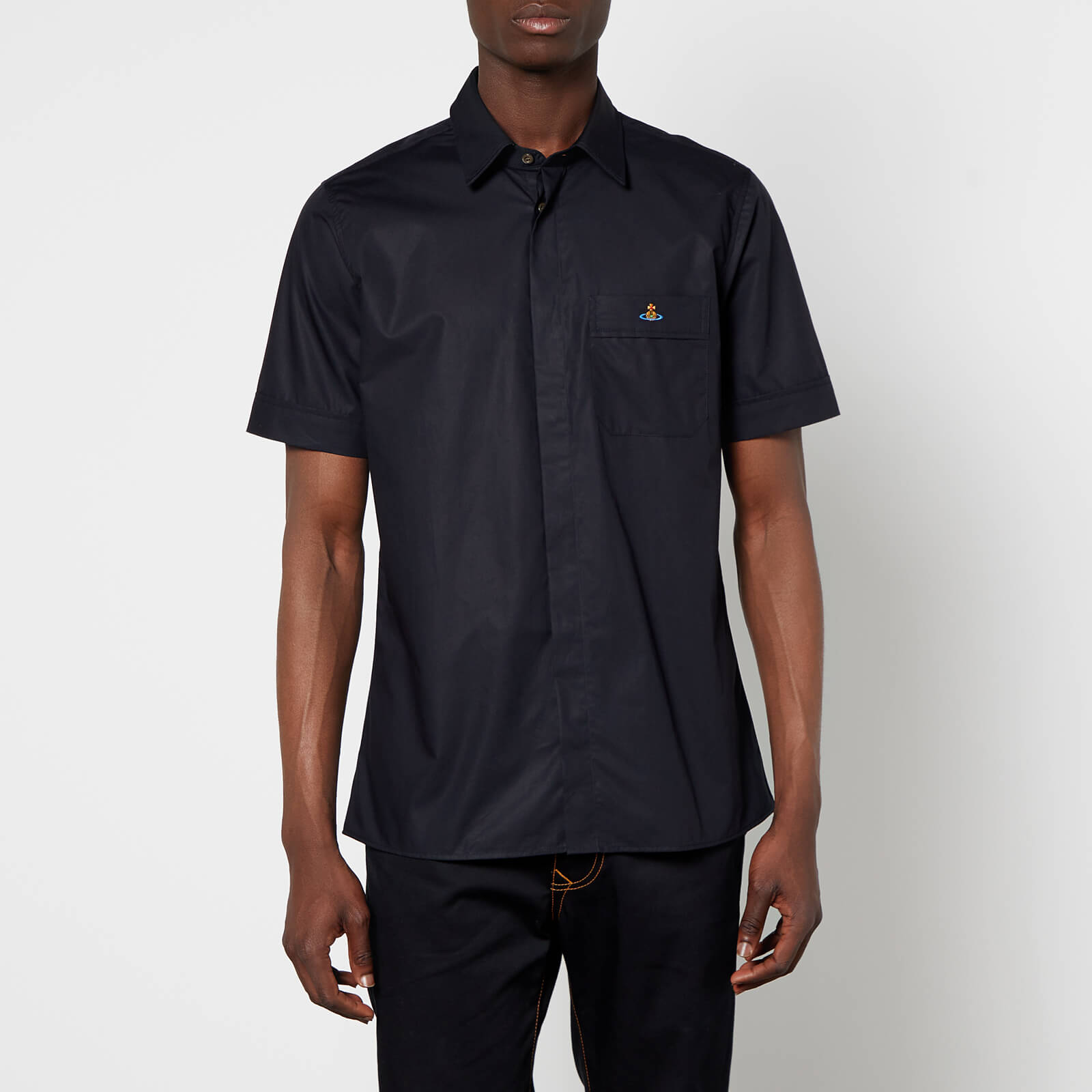 Vivienne Westwood Men's Classic Short Sleeve Shirt - Black - 46/S