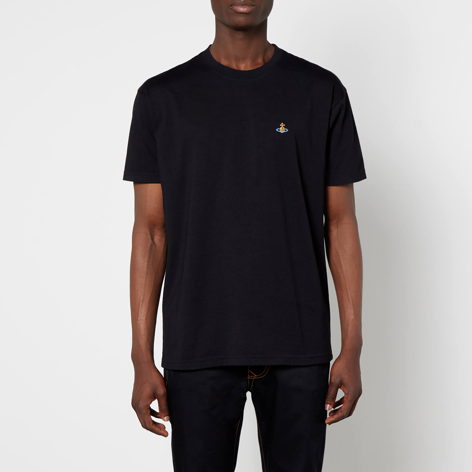 Vivienne Westwood Men's Multicolor Orb Classic T-Shirt - Black - S
