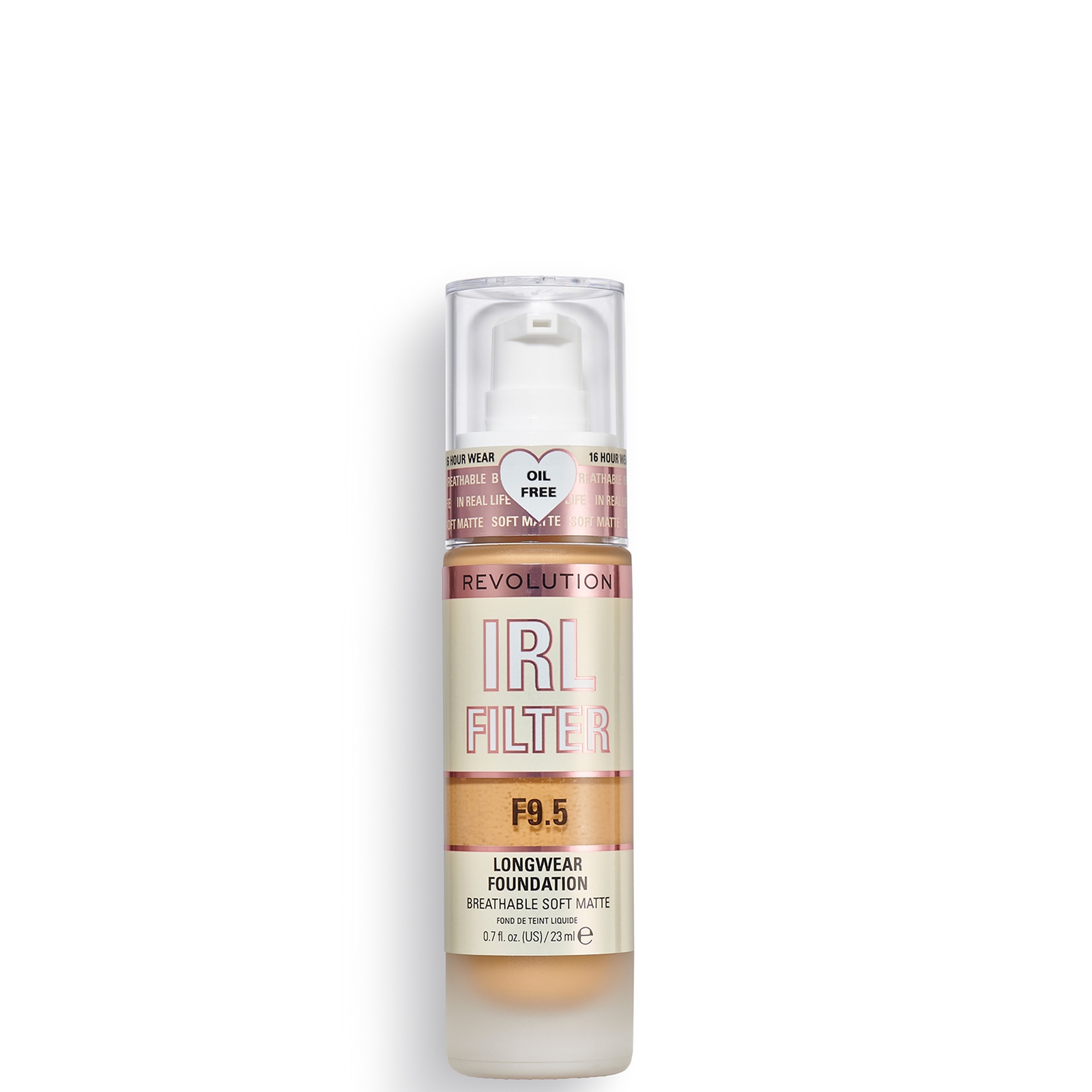 

Makeup Revolution IRL Filter Longwear Foundation 23ml (Various Shades) - F9.5