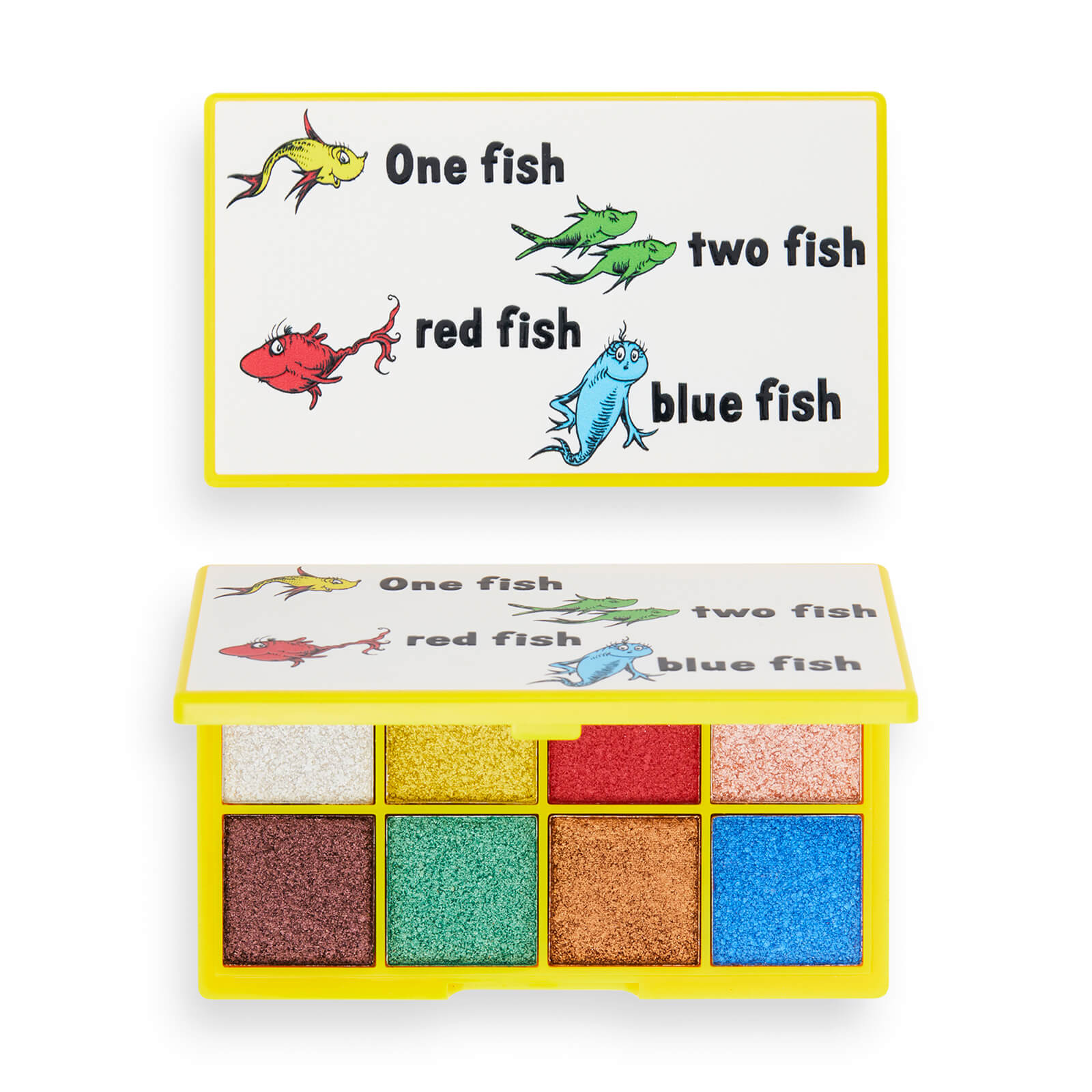 

I Heart Revolution x Dr. Seuss One Fish Two Fish Red Fish Blue Fish Shadow Palette