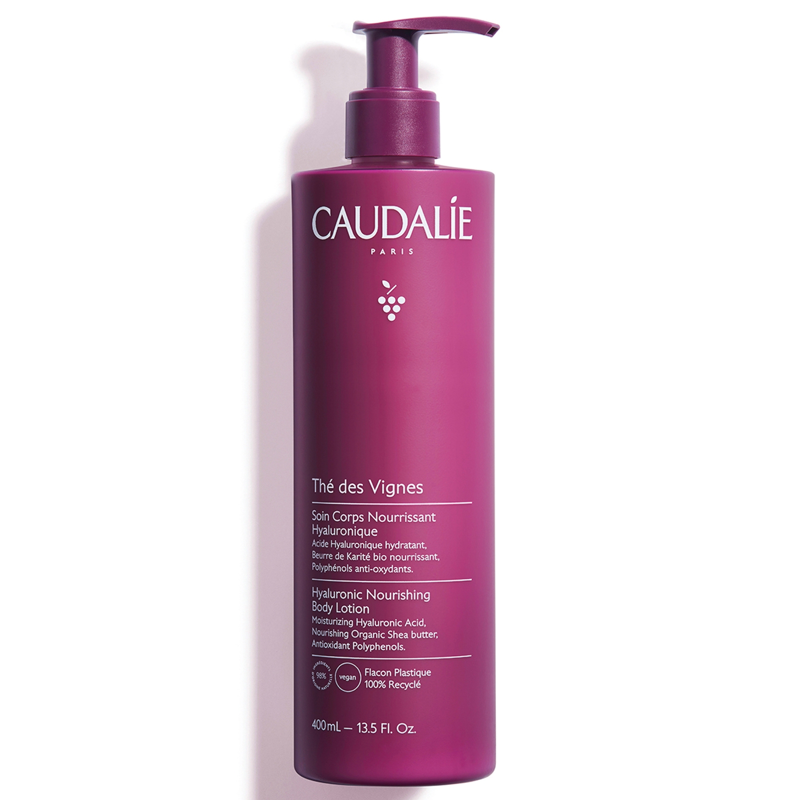 Photos - Cream / Lotion Caudalie Thé des Vignes Nourishing Body Lotion  - 400ml (Various Sizes)