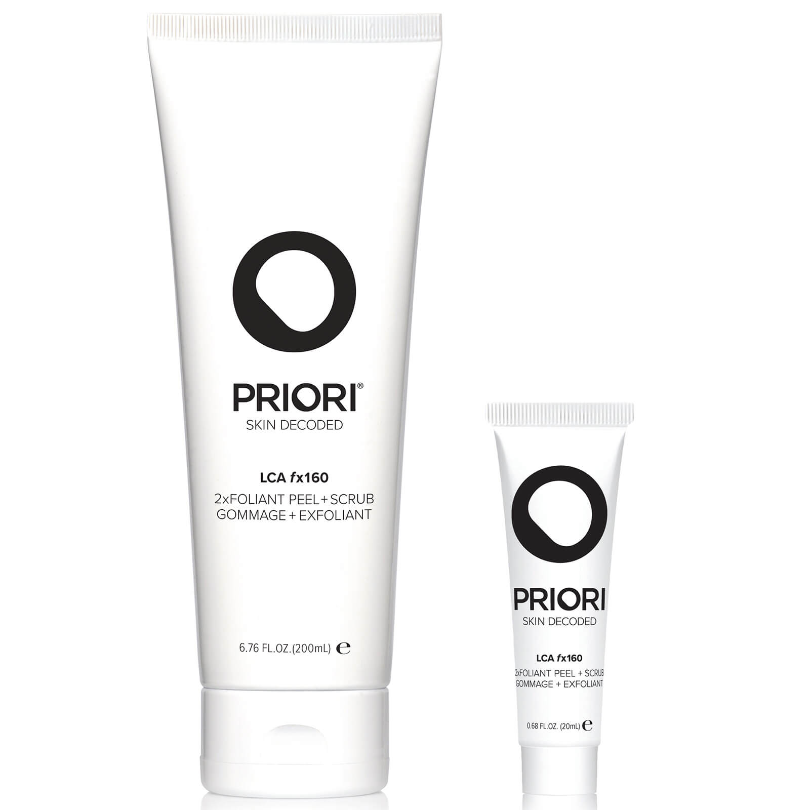 PRIORI Skincare 2Xfoliant Peel Set