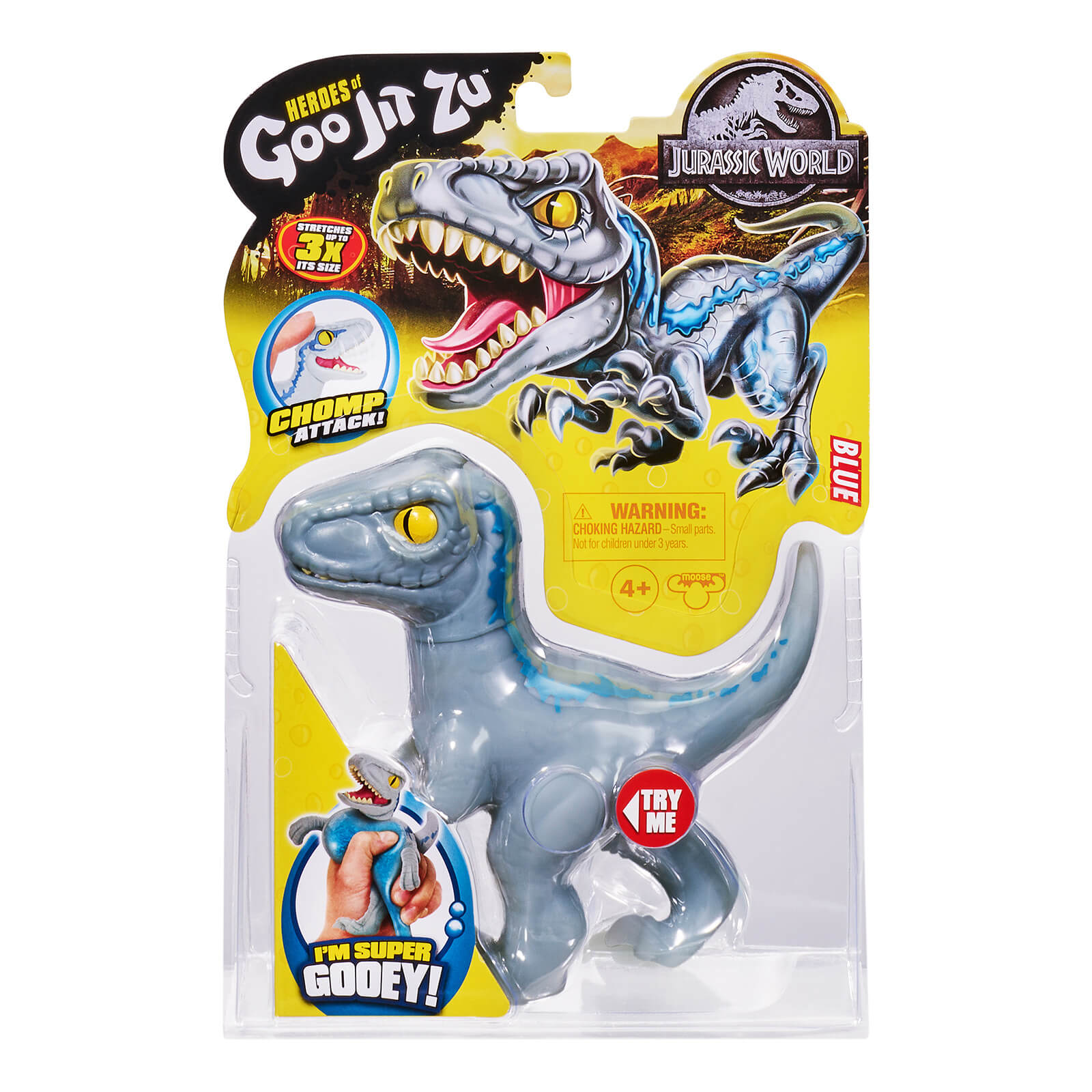 Image of Heroes Of Goo Jit Zu: Jurassic World - Blue
