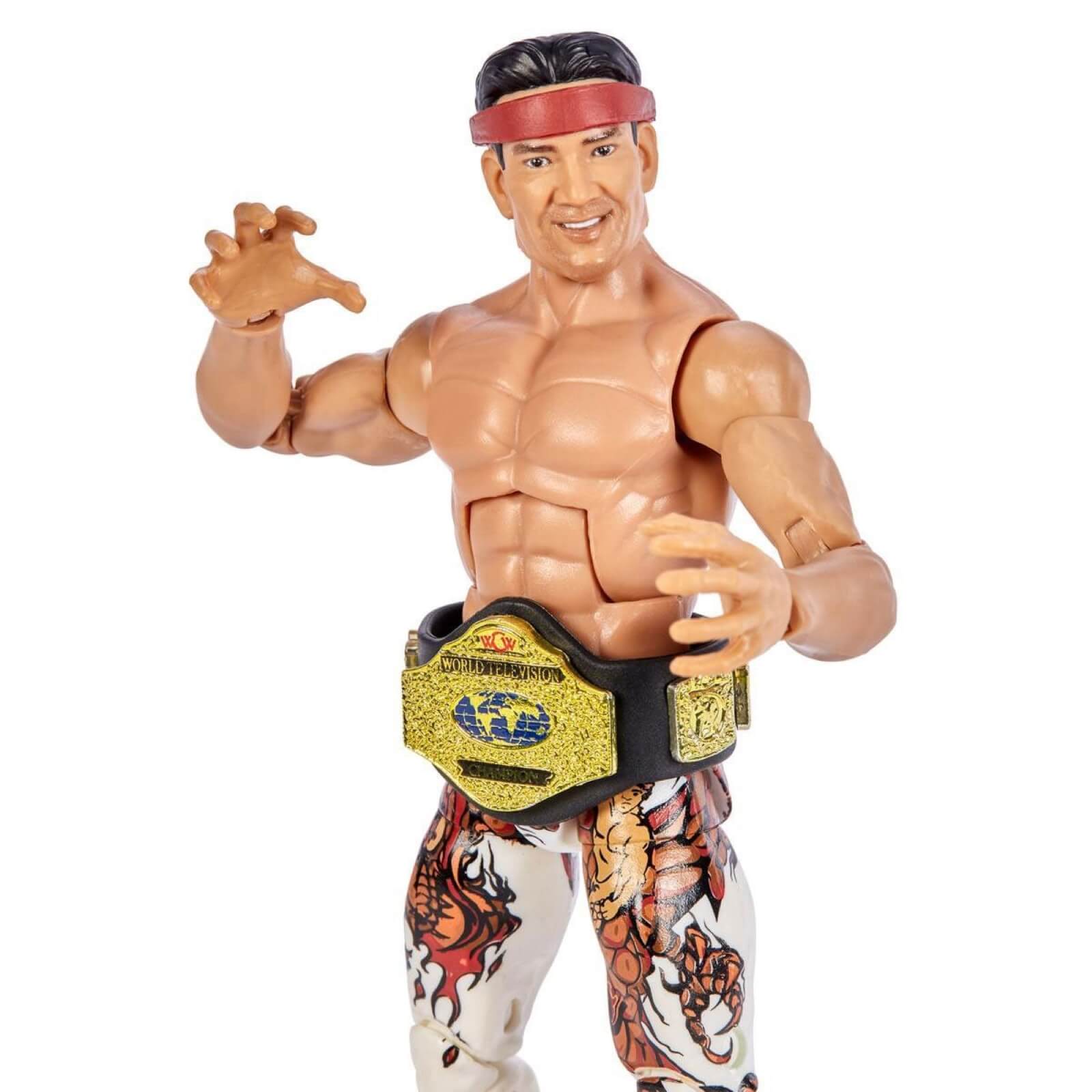 Mattel WCW Elite Collection Action Figure - Ricky  The Dragon  Steamboat