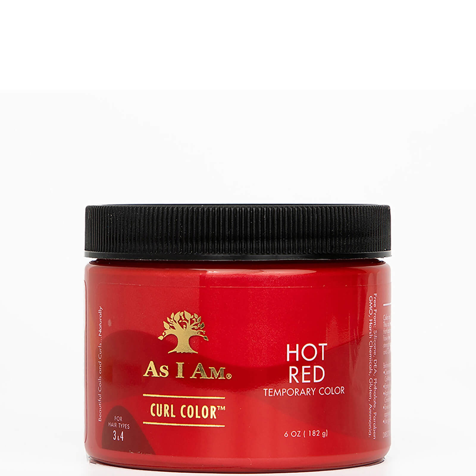 Click to view product details and reviews for As I Am Curl Color Hot Red 182g.