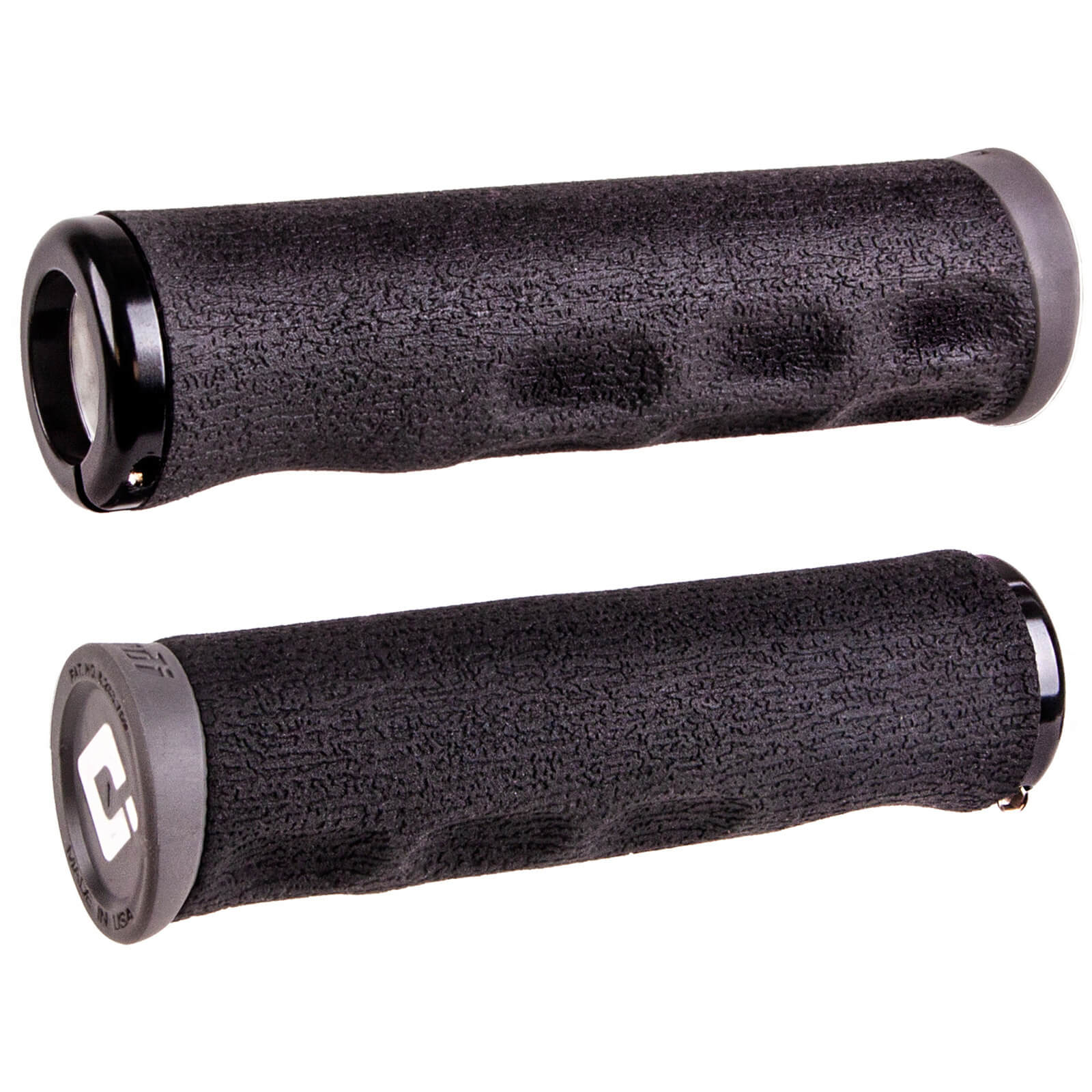 ODI Dread Lock MTB Grips – 130mm – Black/Grey