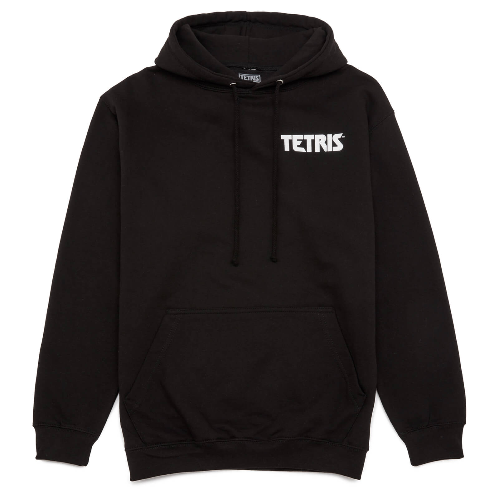 Tetris™ Lines Hoodie - Black - M - Black
