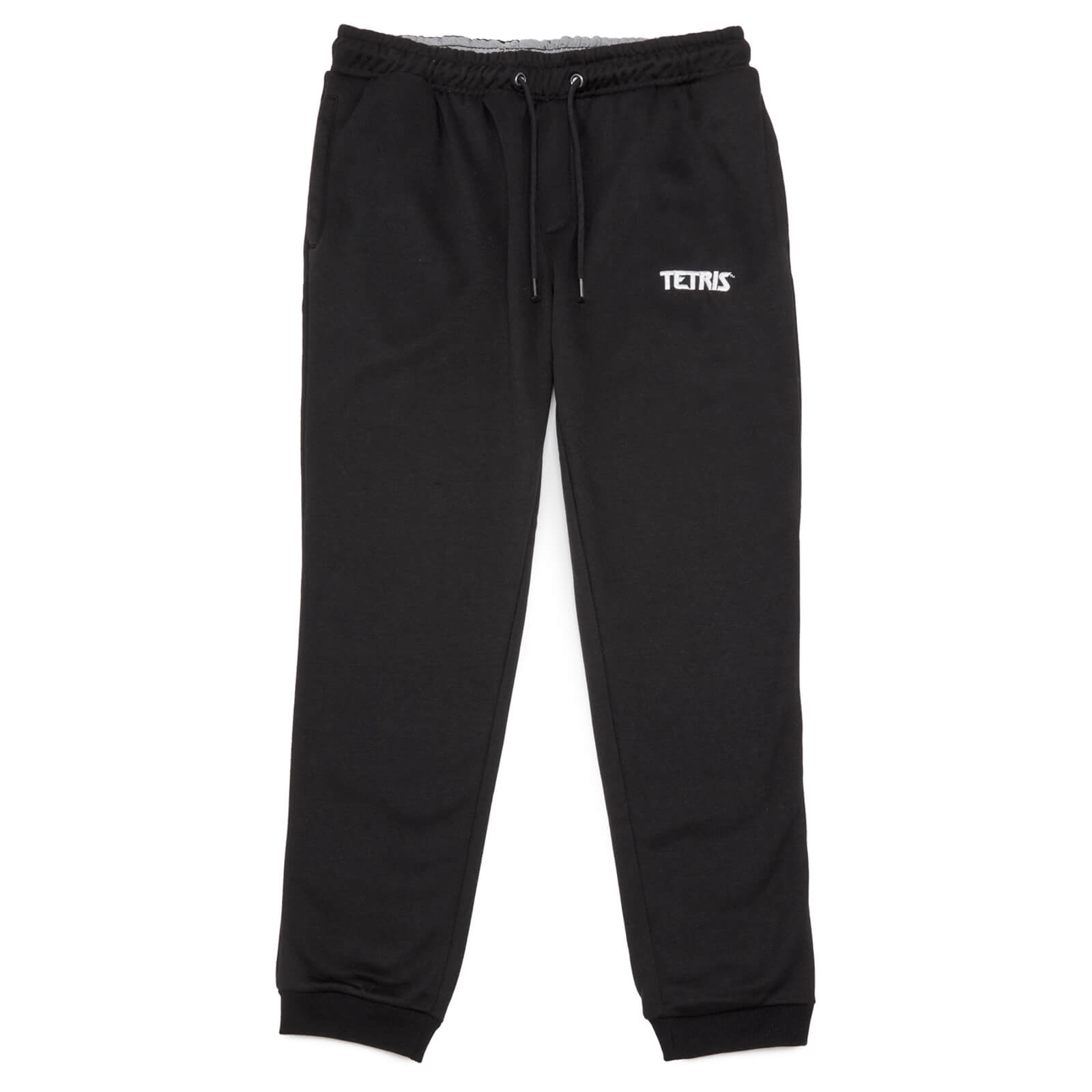 

Tetris™ Key Logo Embroidered Unisex Joggers - Black - XL - Nero