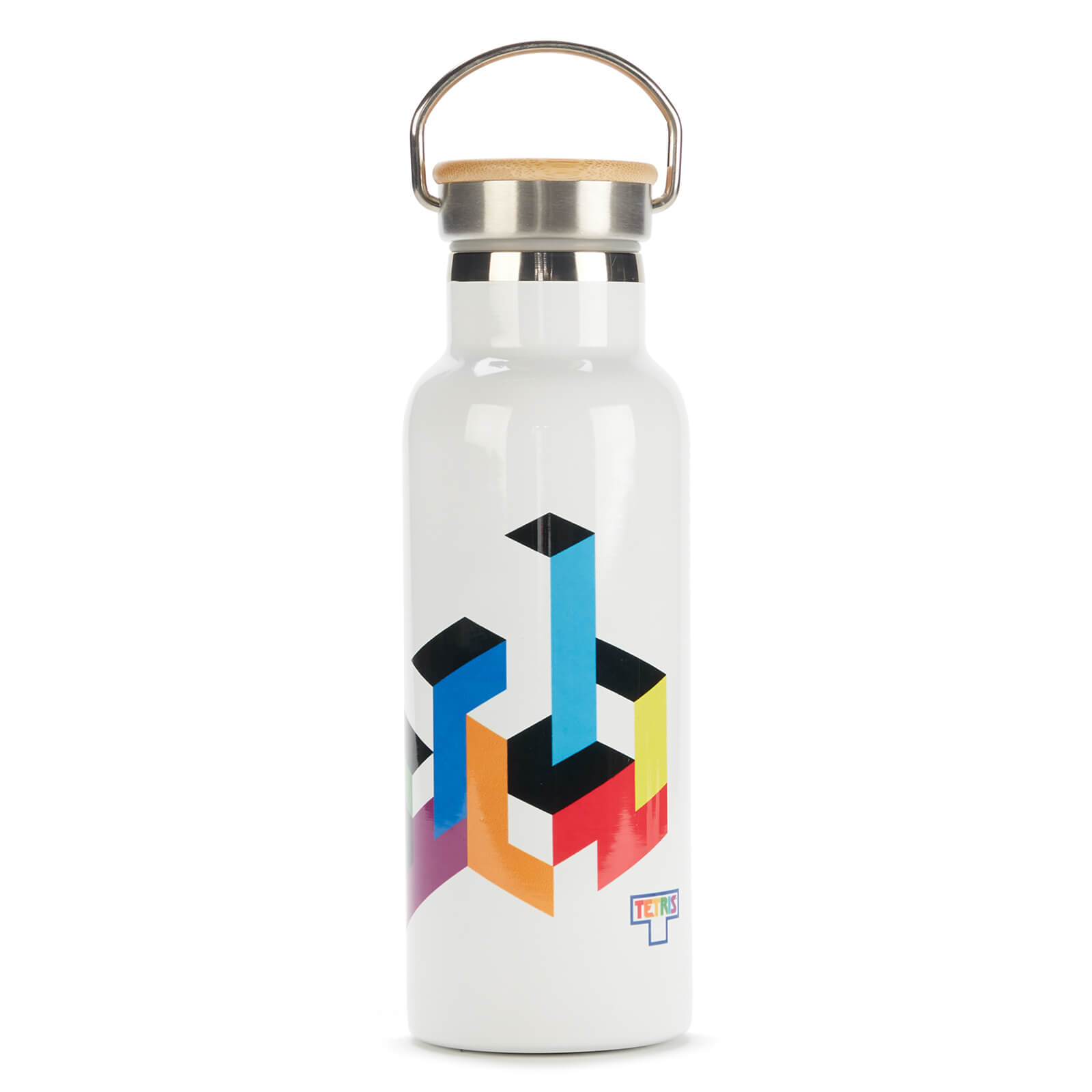

Tetris™ We All Fit Together Portable Insulated Water Bottle - White