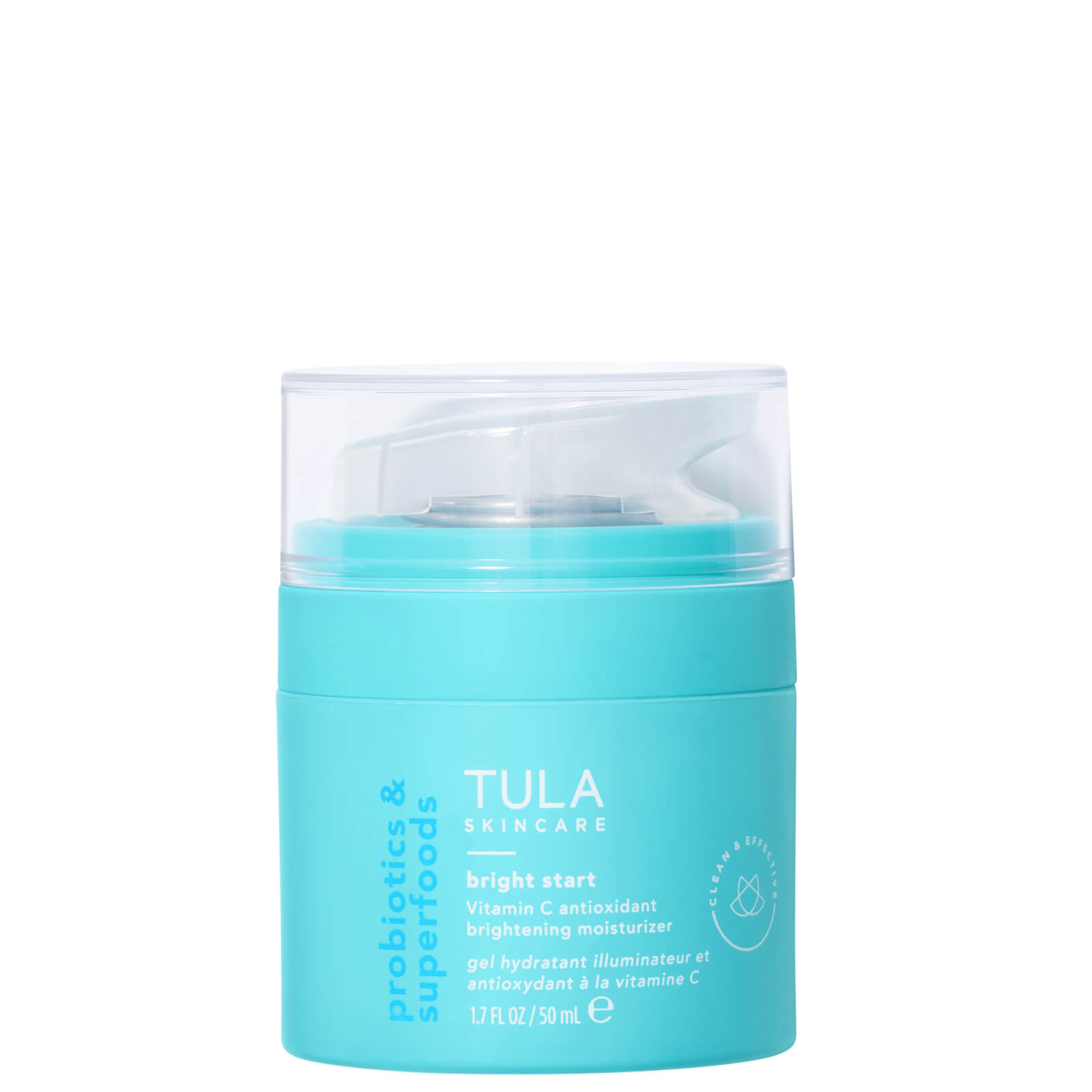 TULA SKINCARE BRIGHT START VITAMIN C ANTIOXIDANT BRIGHTENING MOISTURISER 0.5ML