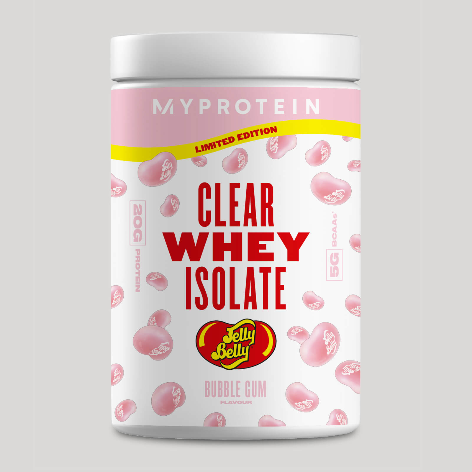 Clear Whey Isolate – Jelly Belly® - 20servings - Bubble Gum
