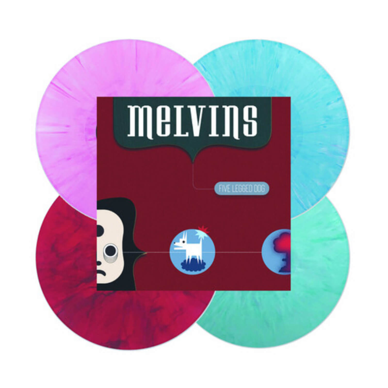 Melvins - Five Legged Dog 4xLP (Coloured)