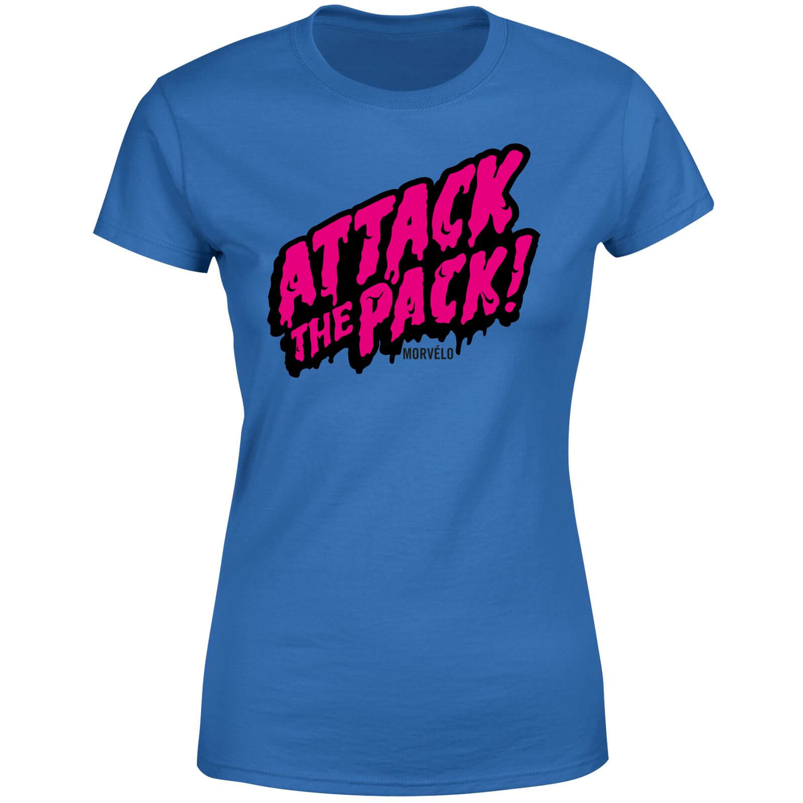 Morvelo Attack Of The Pack Women's T-Shirt - Blue - XXL - Blue