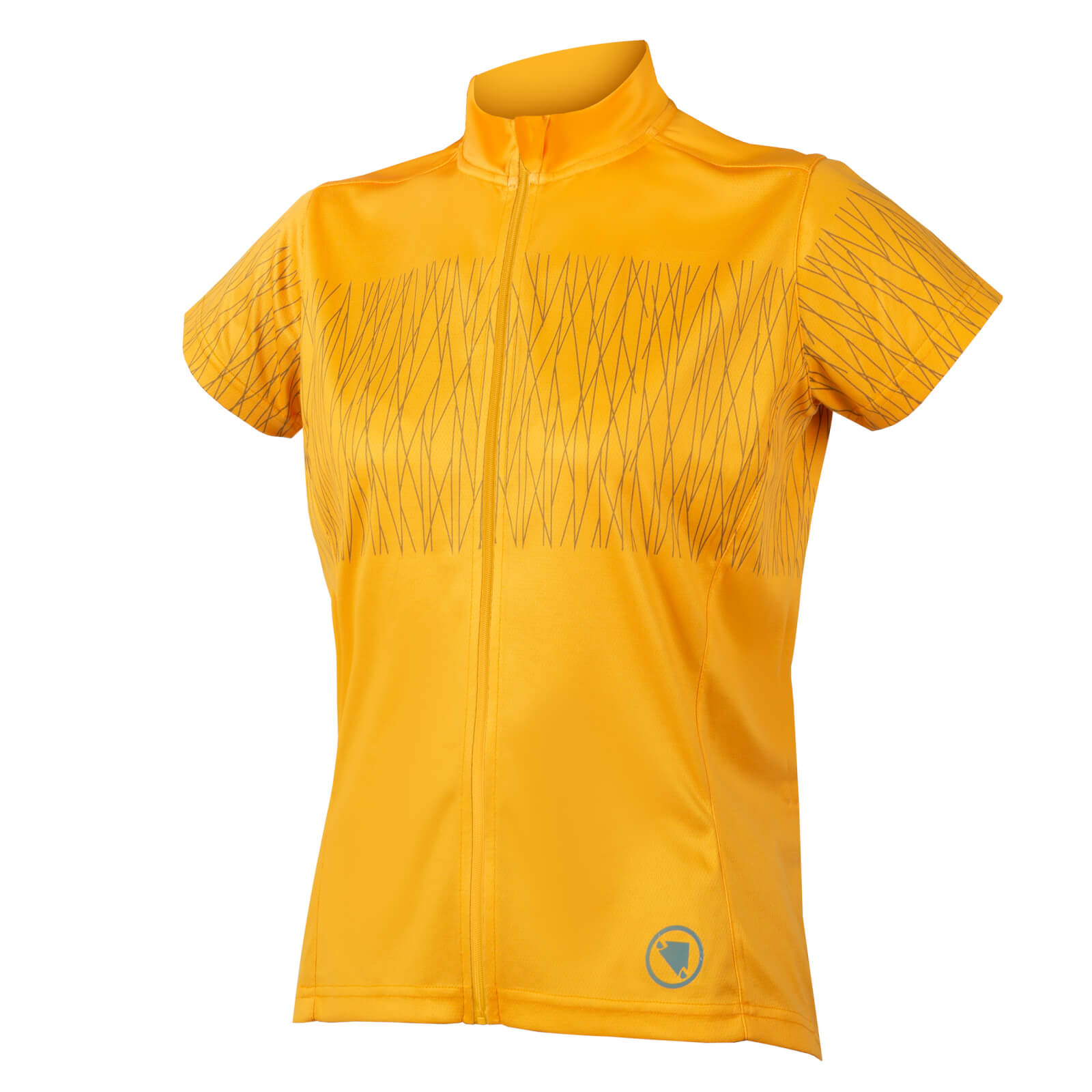 Endura Women's Hummvee Ray S/S Jersey - Saffron | Extra 10% off first order.