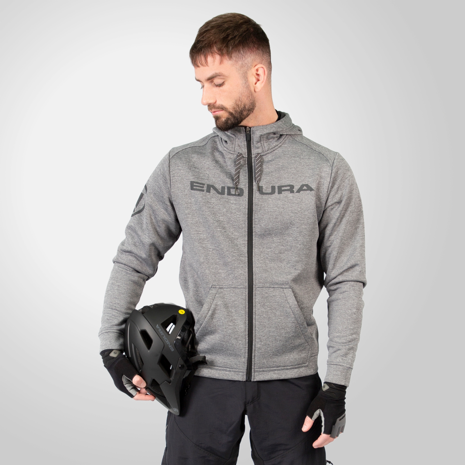 Endura Men's Hummvee Hoodie II - Grey | Extra 10% off first order.