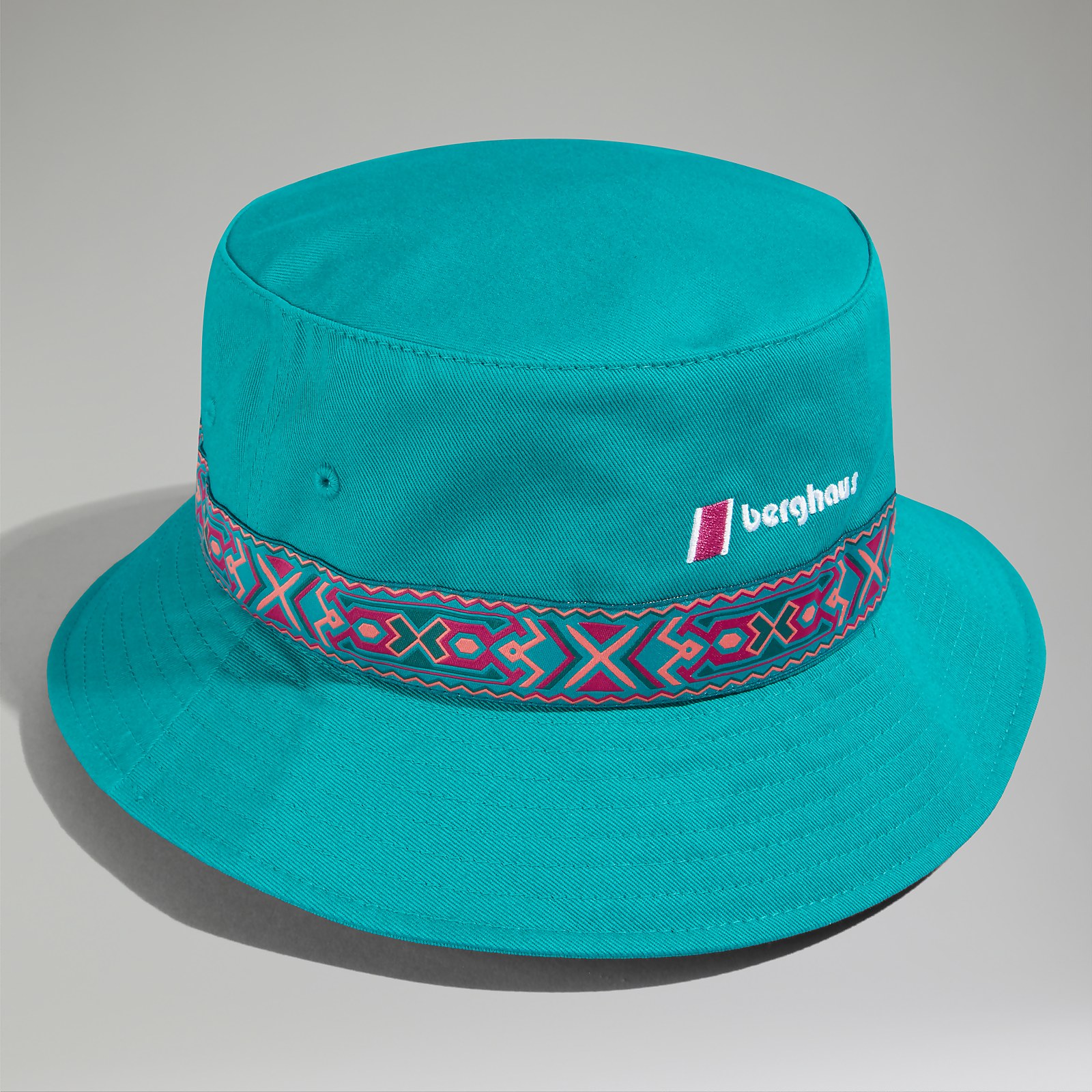 Women’s Aztec Bucket Hat - Dark Turquoise
