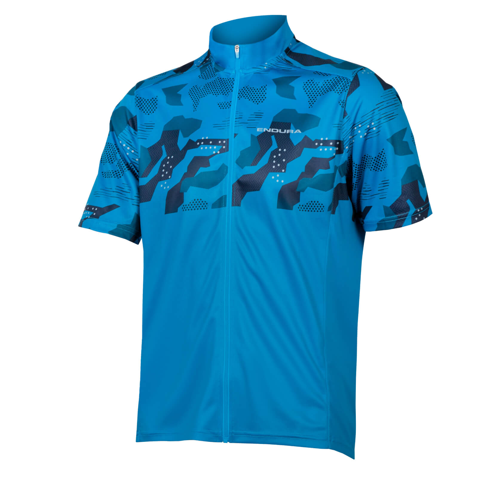 Endura Men's Hummvee Ray S/S Jersey - Electric Blue