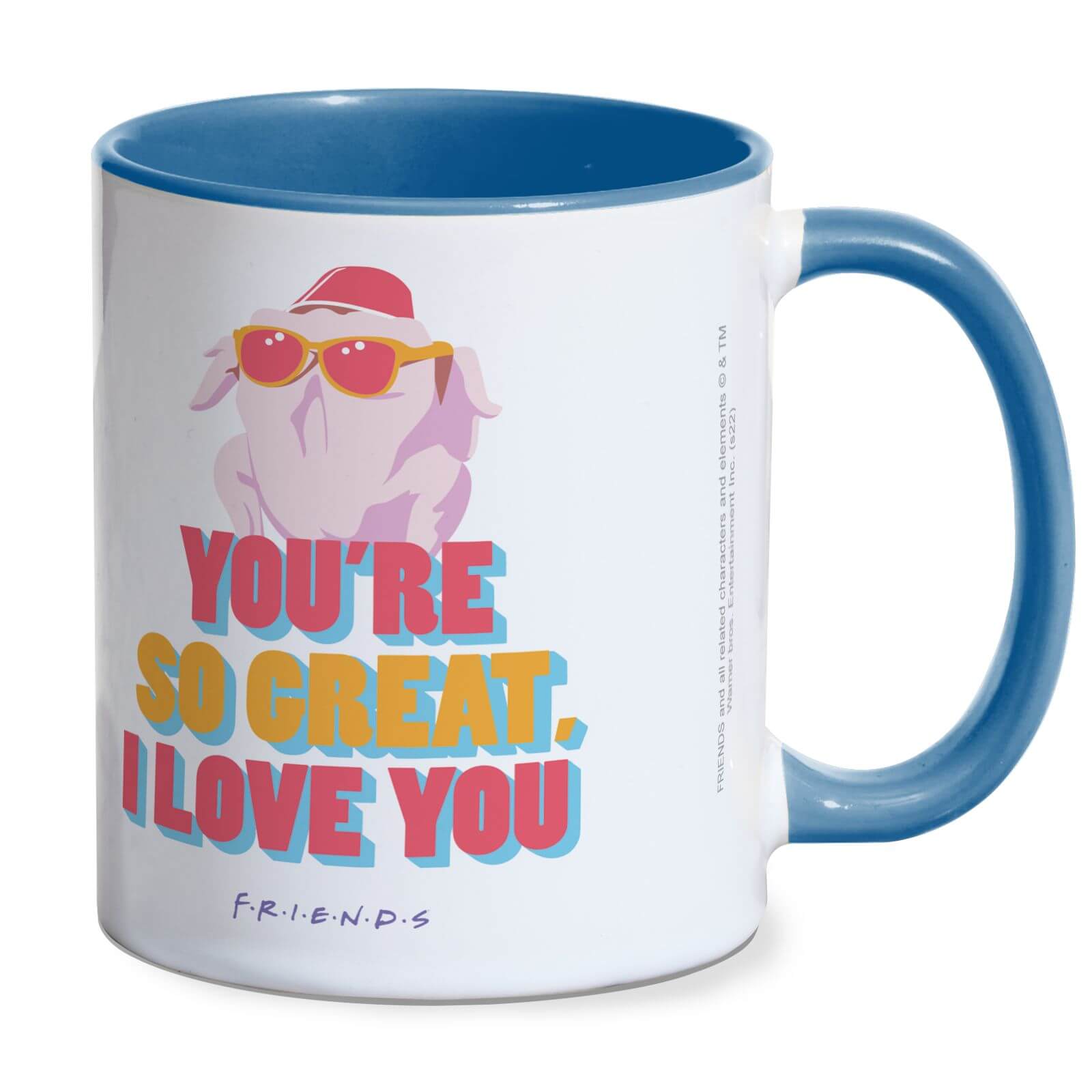 Friends You're So Great I Love You Friends Mug - Pink