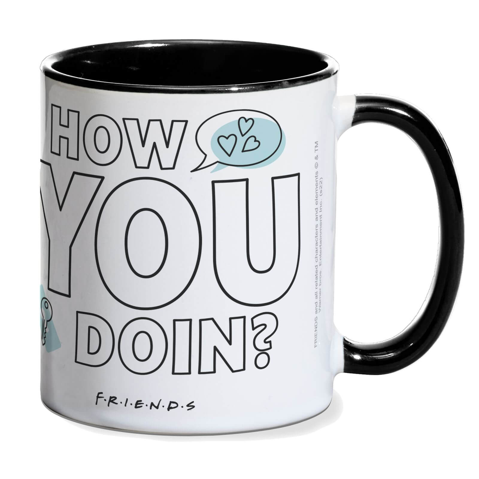 Friends How You Doin Friends Mug - Black