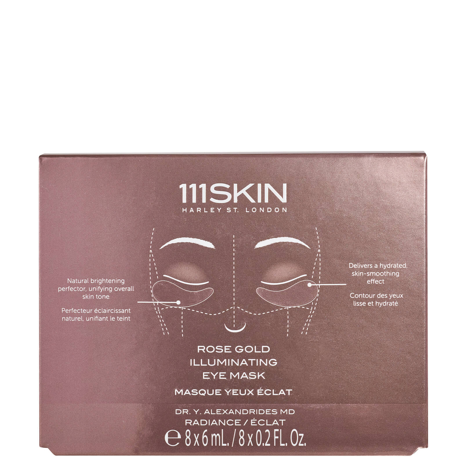 111SKIN Rose Gold Illuminating Eye Mask (Various Options) - Box 48ml