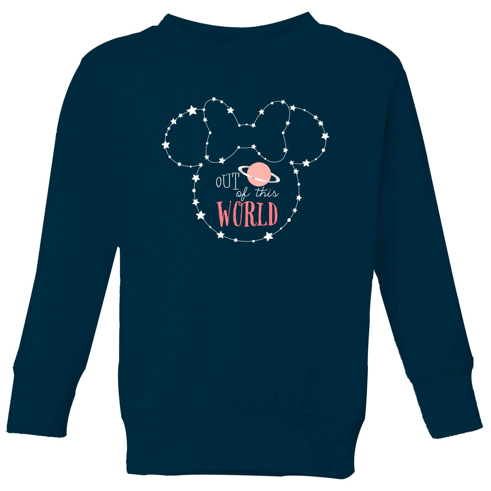 Disney Minnie Minnie Out Of This World Kids' Sweatshirt - Navy - 3-4 Years - Navy