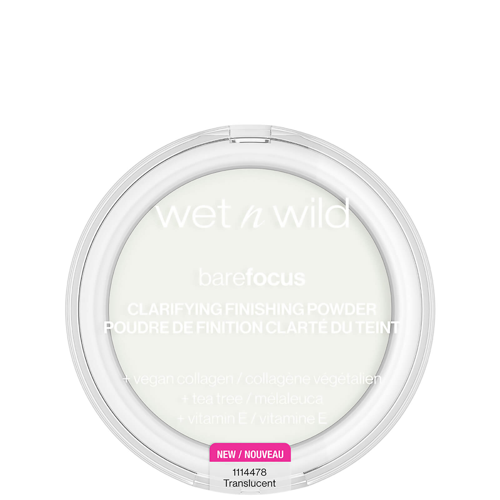 Wet N Wild Bare Focus Clarifiying Finishing Powder 6g (various Shades) - Translucent