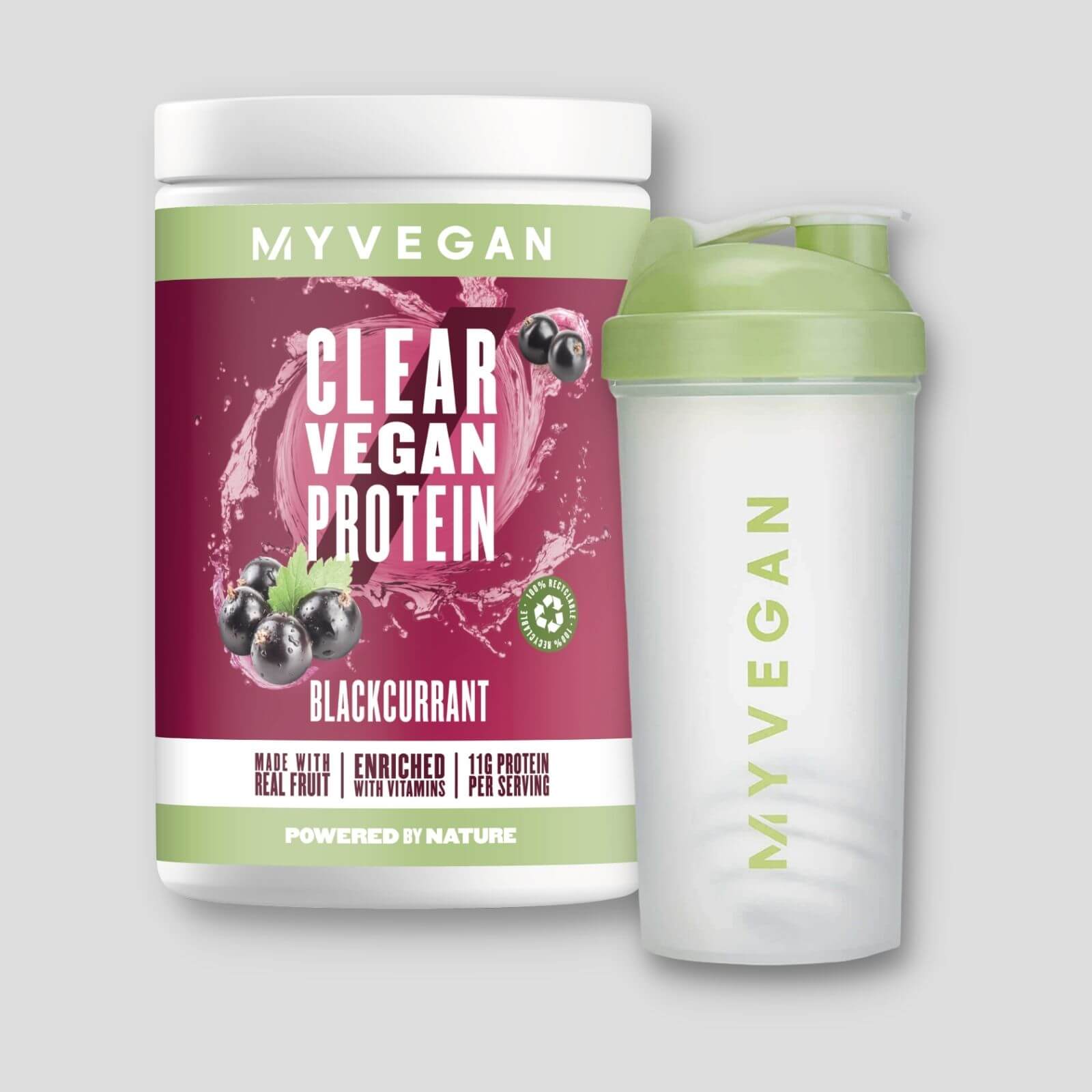 Clear Vegan Protein Starterpack - Blackcurrent