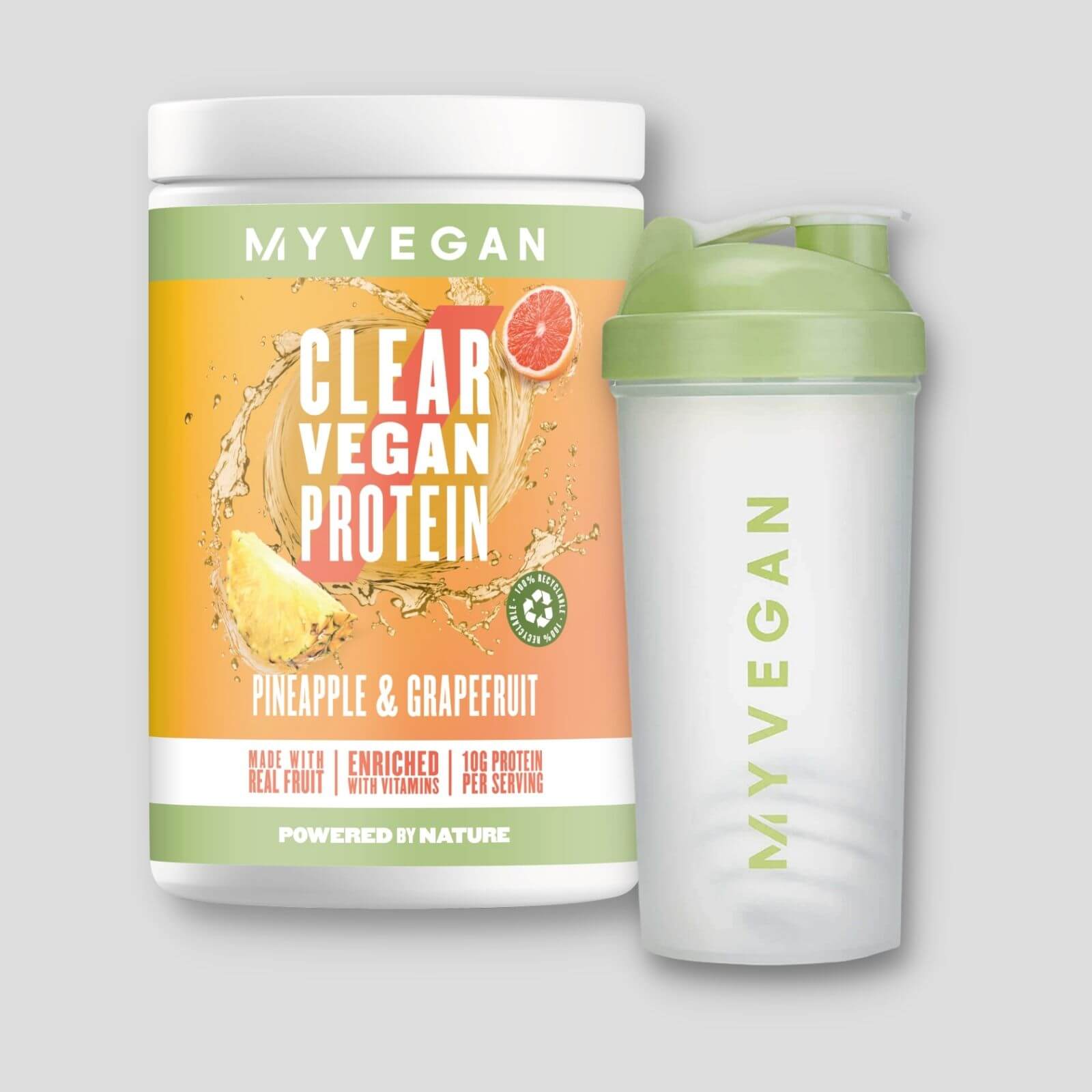 Confezione base Clear Vegan Protein - Pineapple and Grapefruit