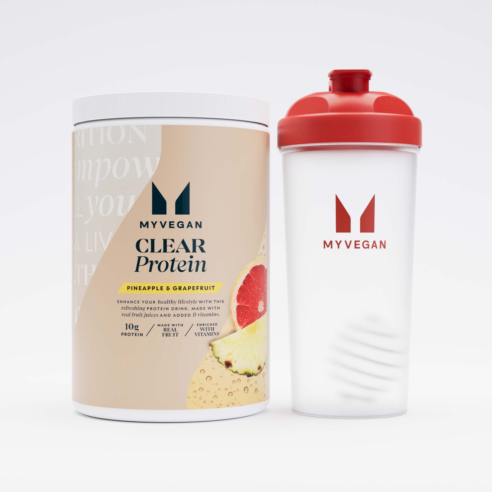 Image of Confezione base Clear Vegan Protein - Pineapple and Grapefruit
