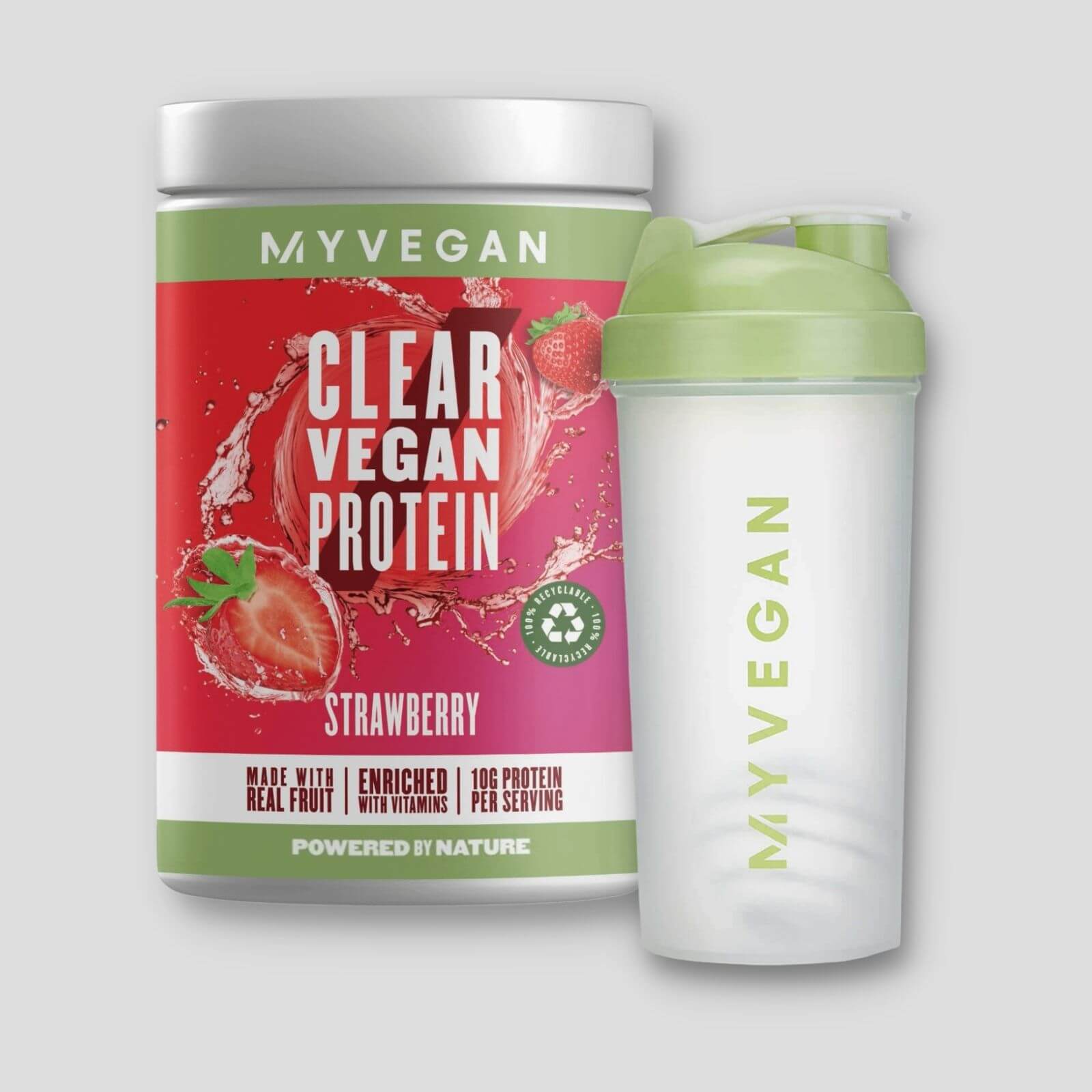 Image of Myprotein Vegan Protein Starter Pack - Fragola