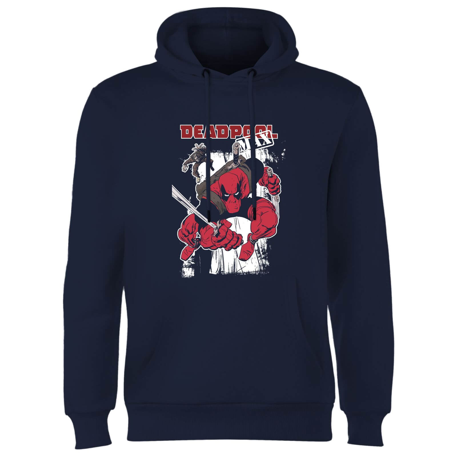 Marvel Deadpool Max Hoodie - Navy - S