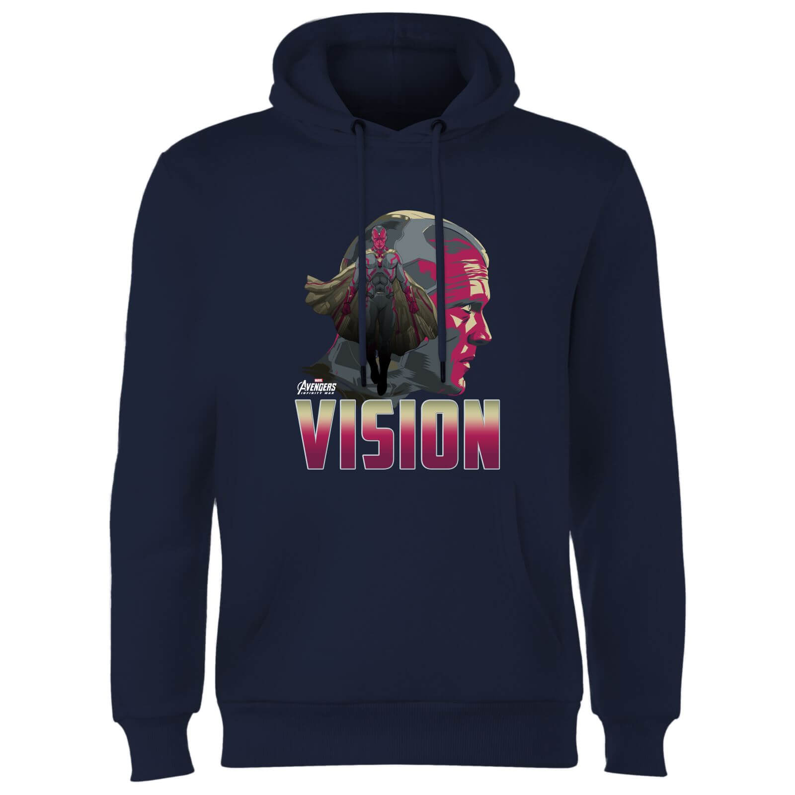 Avengers Vision Hoodie - Navy - S