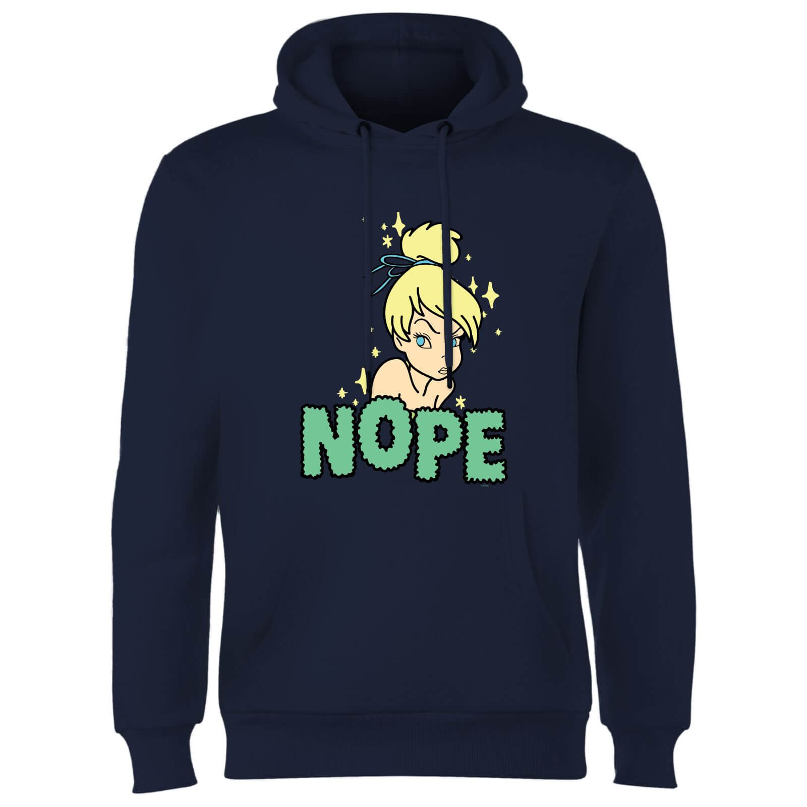 

Disney Peter Pan Tinker Bell Nope Hoodie - Navy - L