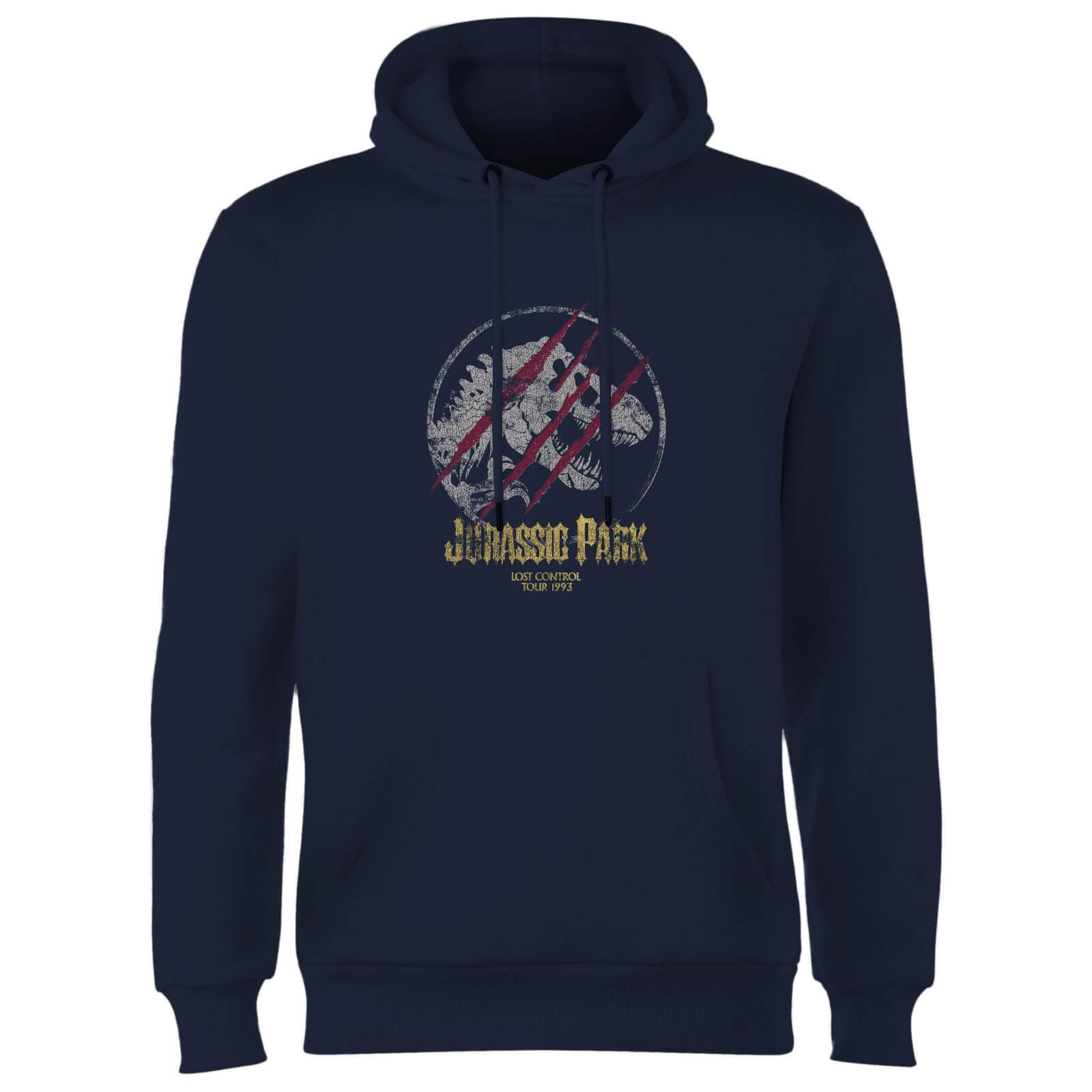 

Jurassic Park Lost Control Hoodie - Navy - L