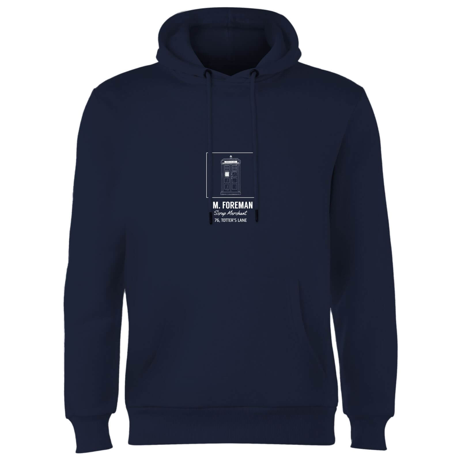 Doctor Who I.M. Foreman Hoodie - Navy - L