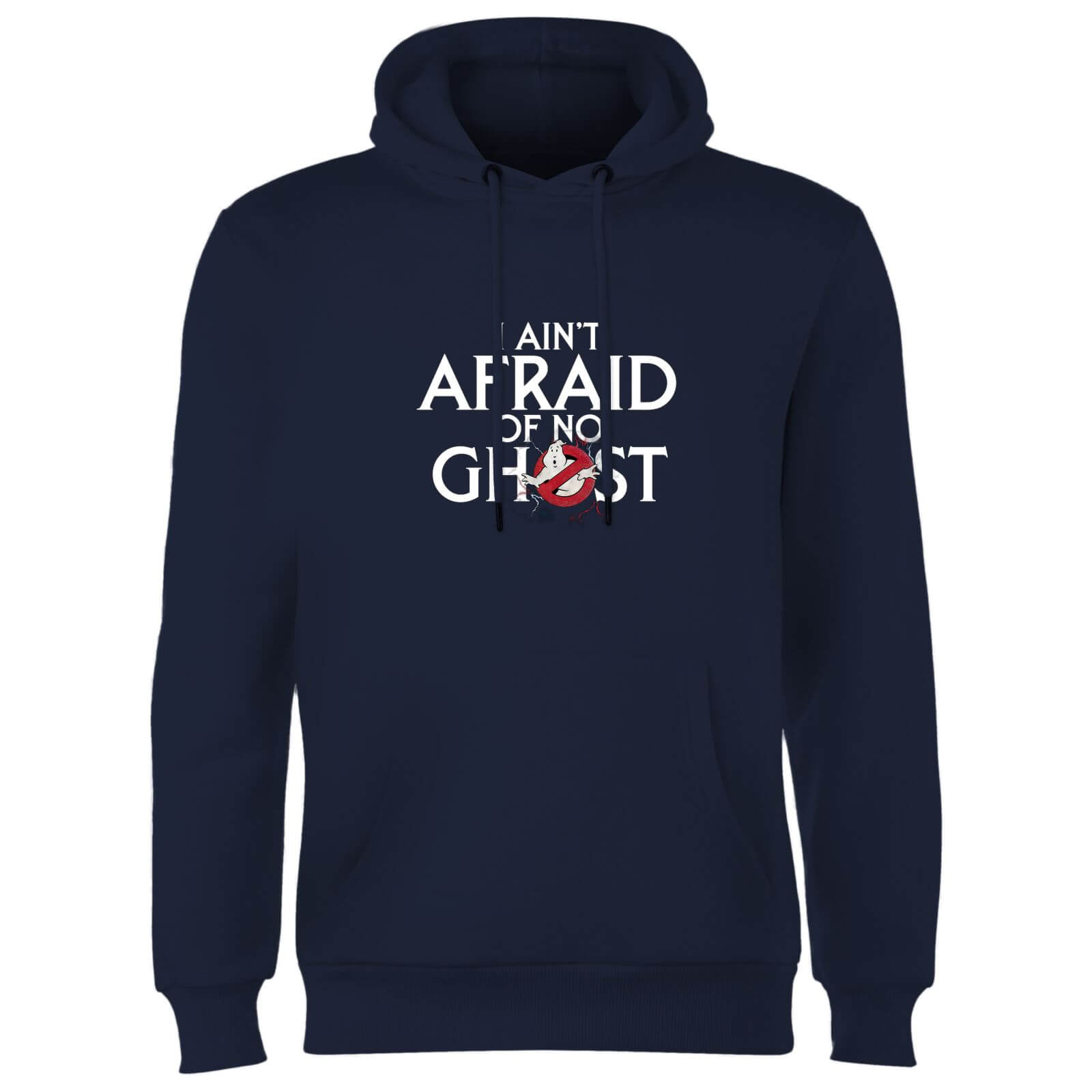 

Ghostbusters I Ain't Afraid Of No Ghost Hoodie - Navy - M