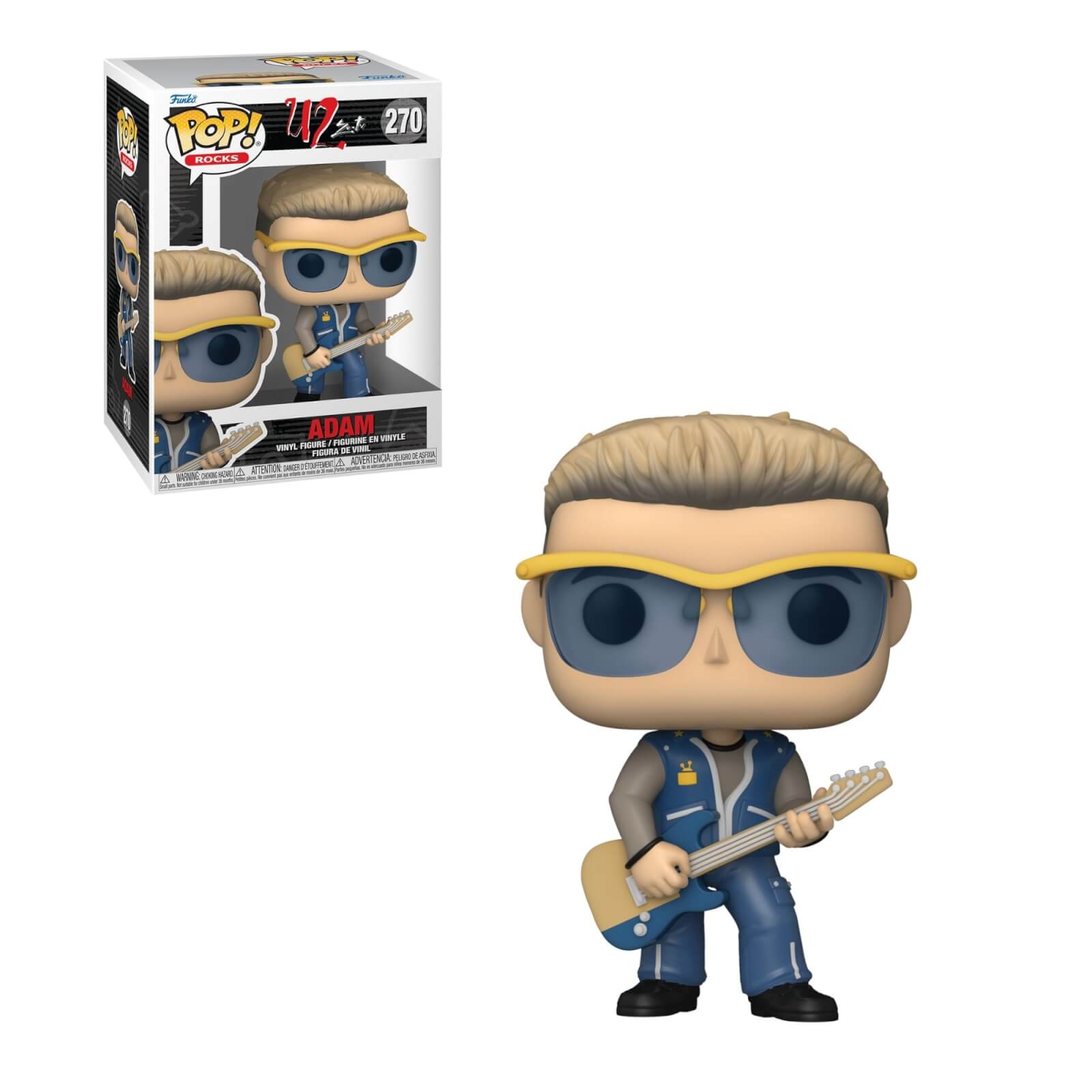 U2 Zootv Adam Clayton Funko Pop! Vinyl