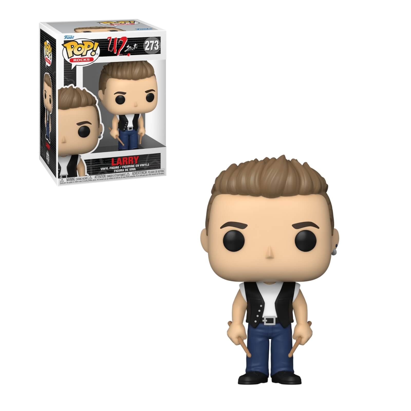 U2 Zootv Larry Mullen Jr. Funko Pop! Vinyl