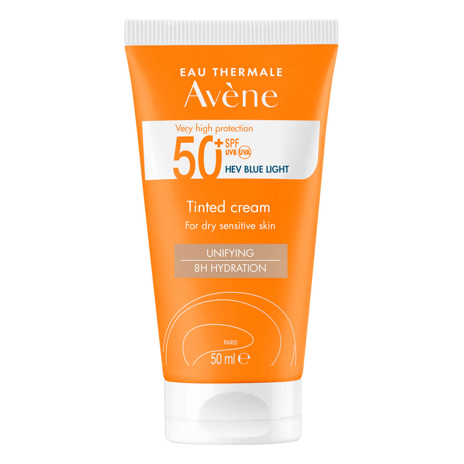 Avene Very High Protection Tinted Sun Cream SPF50+ for Dry Sensitive Skin 50ml